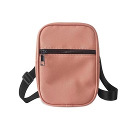 Crossbody Bag for Women Men Small Sling Purse Nylon Over Shoulder Pouch Lightweight Crossbody Handbag for Ladies Shopping Hiking Daily Use(Crossbody Bag for Pink)