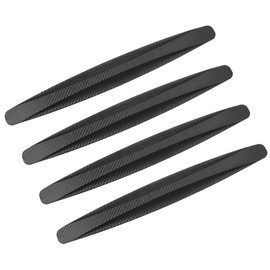 WeddHuis 4pcs High Quality Car Door Edge Protector, Car Rubber Door Edge Protector, Sticker for Car Door (Black)