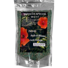 Fertilizer Commercial Grade | Tropical Flower Special 18-3-17 | Custom 90-Day Pro-Mix Blend for Green Foliage, Buds & Blooms | Balanced NPK Formula for Tropical & Flowering Plants | Year-Round Use