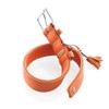 HUNTER Cannes Leather Collar, 60 cm, Orange