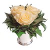 ROSEMARIE SCHULZ Heidelberg Infinity Flowers in Silver Cup 3 Preserved