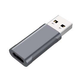 nonda - Adaptador USB 3.0 Macho-Hembra, Carga rápida de 3 amperios, diseño Compacto