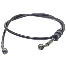 Línea de freno de motocicleta, manguera de freno inoxidable, embrague de freno de acero trenzado para motocicleta, paquete de 1, línea de freno flexible para bicicletas, motocross, bicicletas de calle