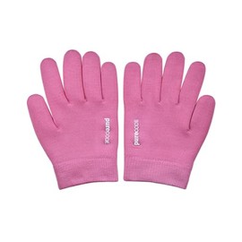 PURECODE Moisturizing Gel Gloves for Dry Skin, S-M (Pink)
