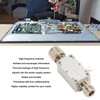 RF Broadband Amplifier 10MHz‑6GHz DC50V Aluminum Alloy RF DC Blocker
