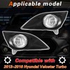 TODO Halogen Fog Lights Compatible With 2013-2017 Hyundai V-eloster Turbo