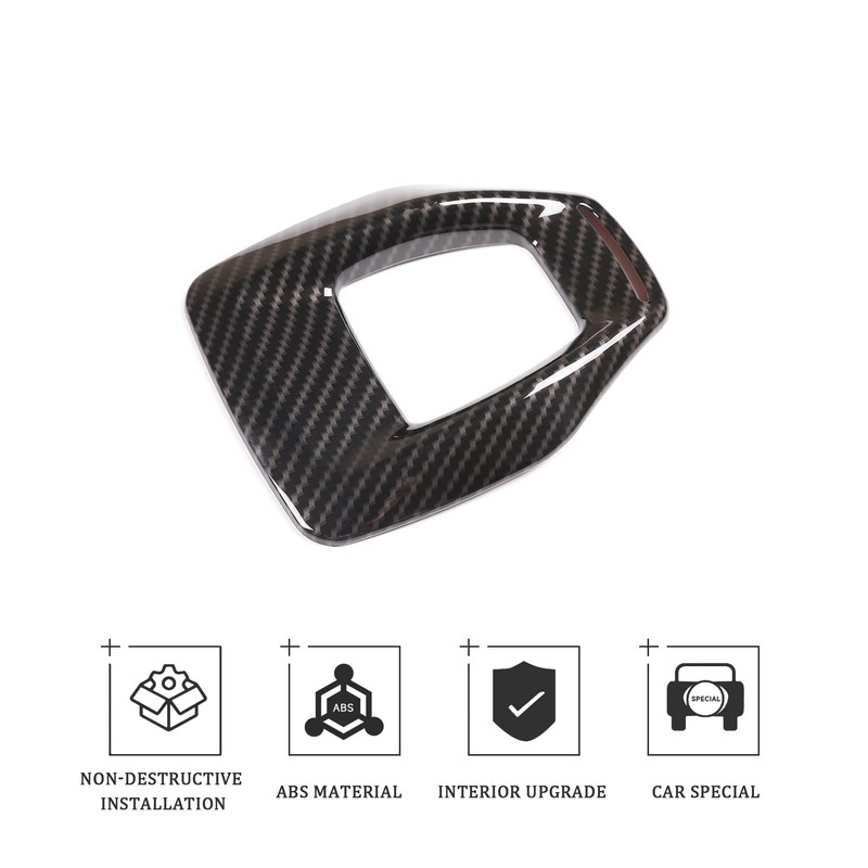 TOYCIDFG Car Gear Shift Knob Panel Cover Trim Frame for