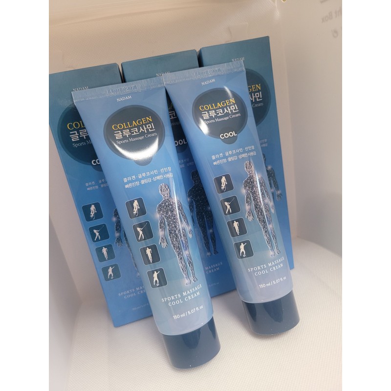 Naadam Course [1+1] Collagen Glucosamine Cool Cream 150ml Legs Ankles