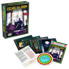 Think Fun - Escape The Room: The Secret of Refuge by Dr. Gravely, Logic Game for Adults, 3-8 Players, Age 13 Years