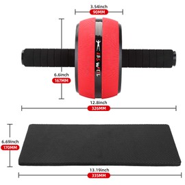 Bssay Ab Roller for Abs Workout,Ab Wheel Roller for Home Gym,Ab Roller Wheel Exercise Equipment for Core Workout,Ab Machine for Ab Workout,Ab Workout Equipment