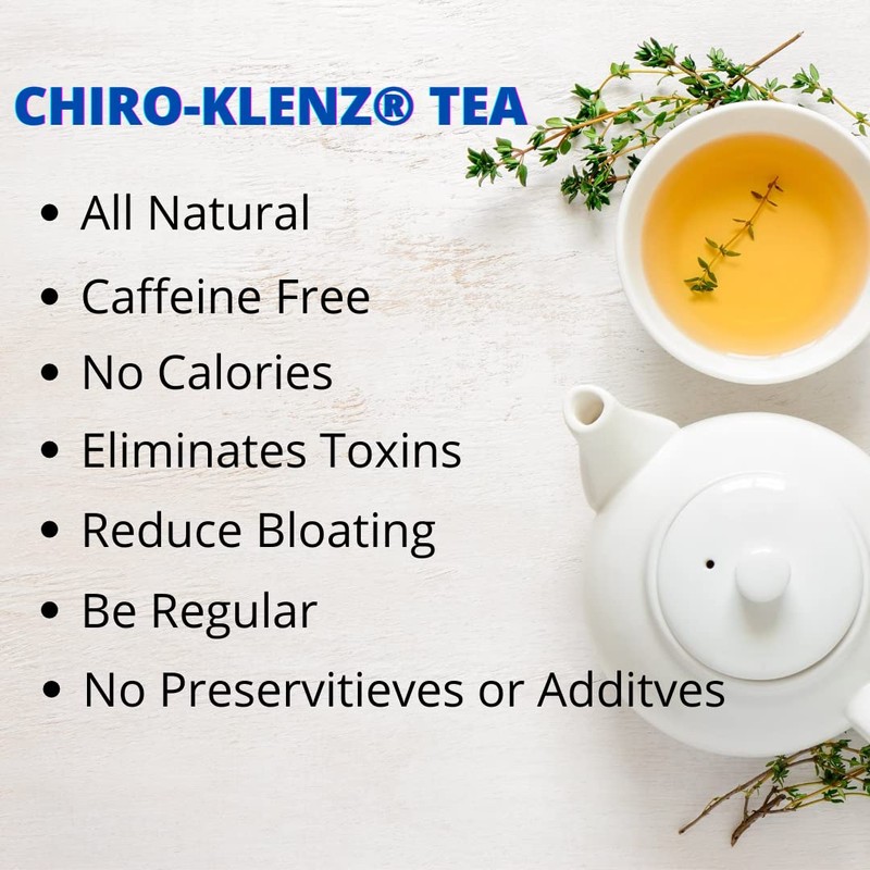 CHIRO-KLENZ Original Colon Cleanse Tea & Joint Freedom Tea for