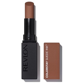 Revlon ColorStay Suede Ink Lipstick 004 Pure Talent Color Image: Brick Brown Tint Lip Long-lasting Soft Matte 2.55g Lip Color Lipstick
