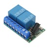 2 Channel Antitheft Alarm Wireless Relay Switch with Remote Control