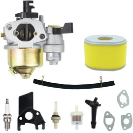 MS60850 Carburetor for Simpsons Megashot MS60753 3000 2800 PSI 2.4 GPM 2.3 GPM Pressure Washer Replace PS60841 - With Air Filter Kit