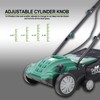 Electric Garden Scarifier and Dethatcher 2-in-1-13" Width, 12 Amp Motor,