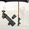 ZAWELIYO Golf Trolley Umbrella Holder, Universal Push Trolley Umbrella Support,
