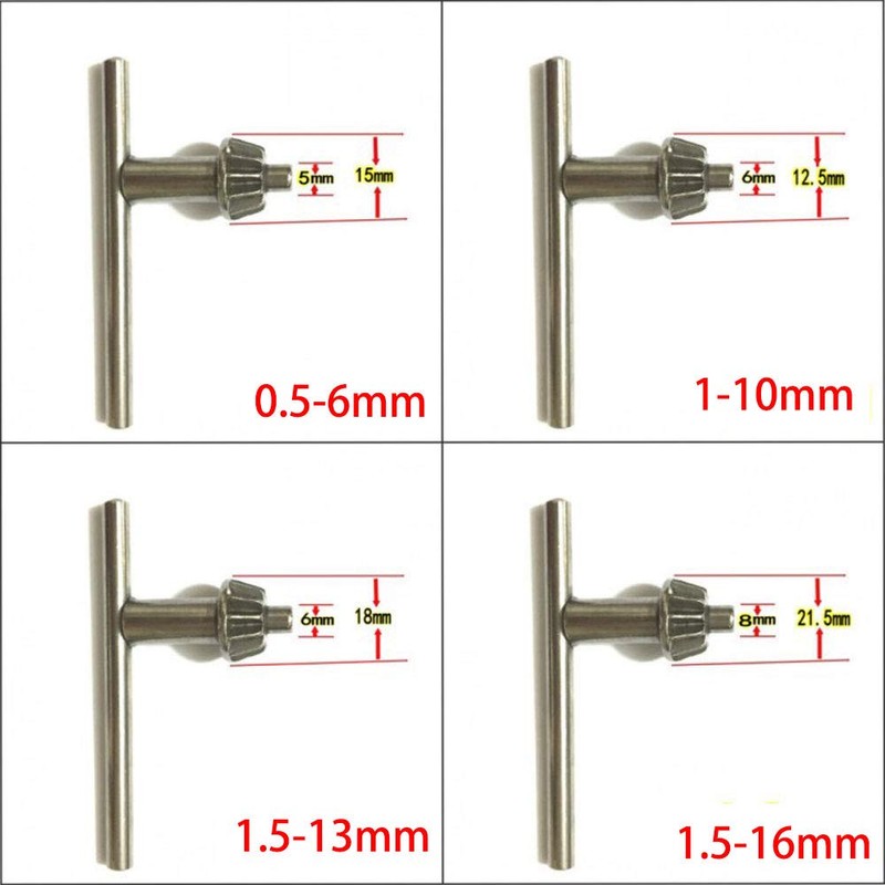 Key Keyed Ring Chuck Chuck Key 1.5-13 mm for AEG,