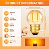 SCNNC G40 1W Low Wattage Light Bulbs Equivalent to 20