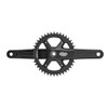 microSHIFT Sword Black 1x Crankset - 9/10-Speed, 42t, 110 Asym