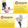 XonyiCos Adjustable Foot Weights Ankle Straps for Cable Machine,Dumbbell Attachment