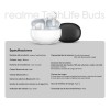 Audfonos Realme Techlife Buds Auriculares Inalmbricos Bluetooth 12.4mm Micrfono Dual