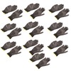 10 Pairs Safety Work Gloves PU Coated Static Proof Nylon