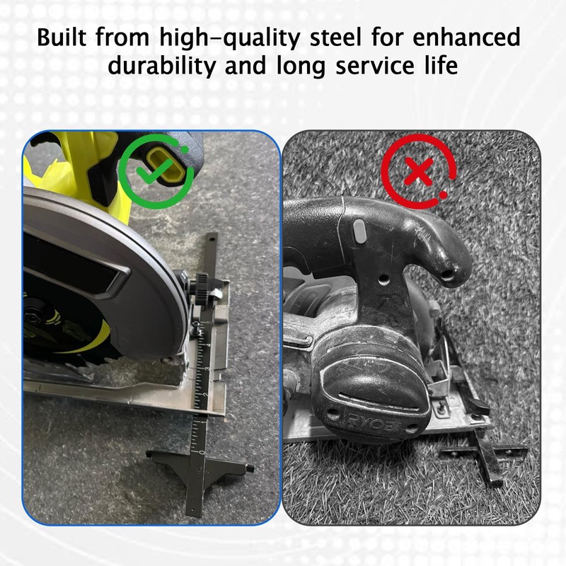 Edge Rip Guide for Ryobi P508 Circular Saw, Replacement Rip