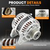 110A High Output Alternator Compatible with 2013 2014 2015 2016