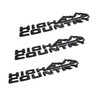 3X 2019-2023 Tahoe Silverado High Country Fender Tailgate Letter Logo