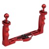 Dual Handle Grip Holder, Handheld Tray Stabilizer Rig Diving Underwater