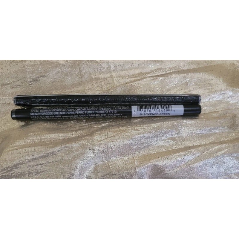 Avon True Color Glimmersticks Eyeliner ~ BLACKENED GREEN ~ Sealed