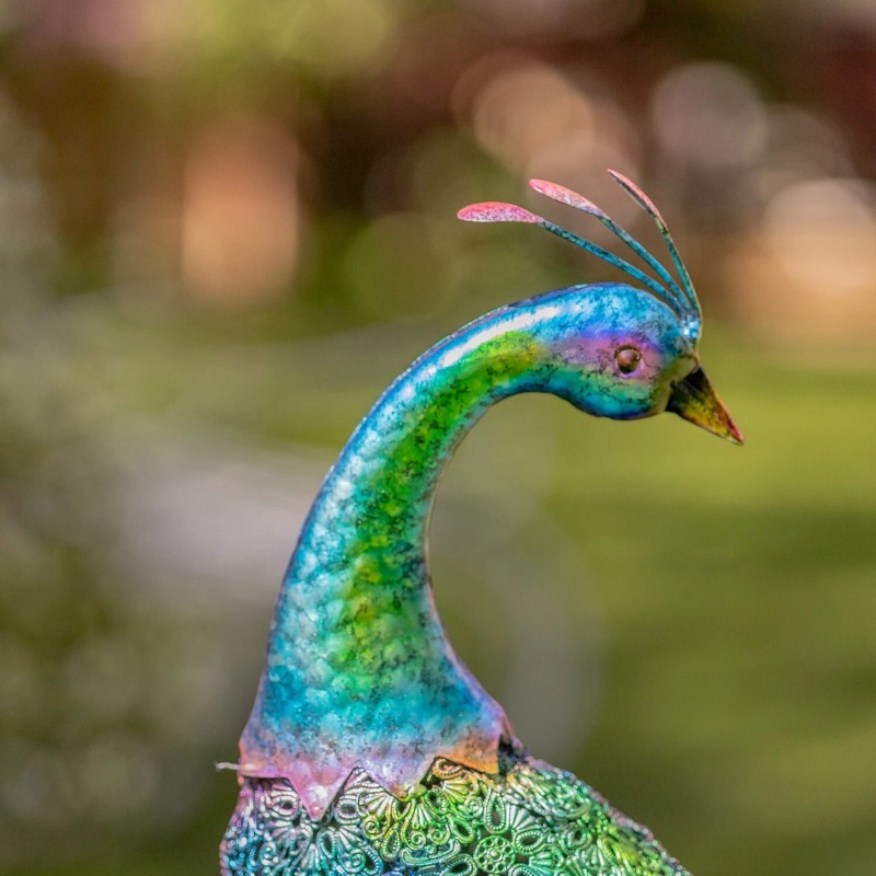 Zaer Ltd. Set of 2 35" Tall Standing Colorful Iron