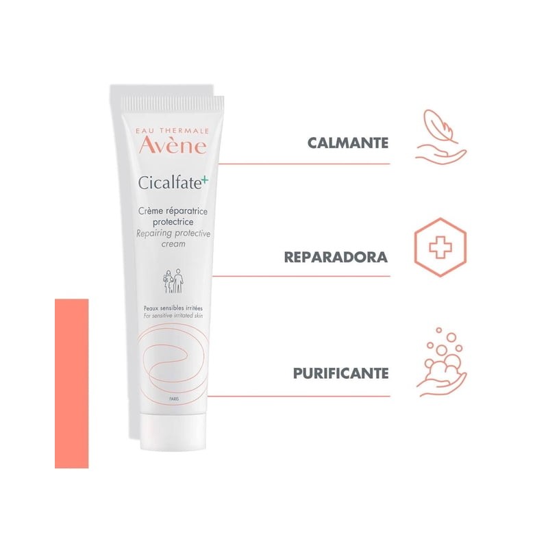 Crema Avène Cicalfate reparadora para pieles sensibles 100 ml