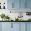 HOME EDIT 5 Pack 256mm Matte Black Kitchen Cabinet Hardware