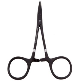 Dr. Slick Spring Creek Clamp, 5", Black, Curved