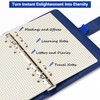 A6 6-Hole Loose-Leaf Paper (80 Sheets, 100GSM, Beige) - Ideal