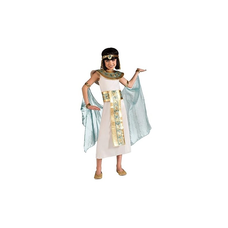 Disfraz Cleopatra, azul, pequeño