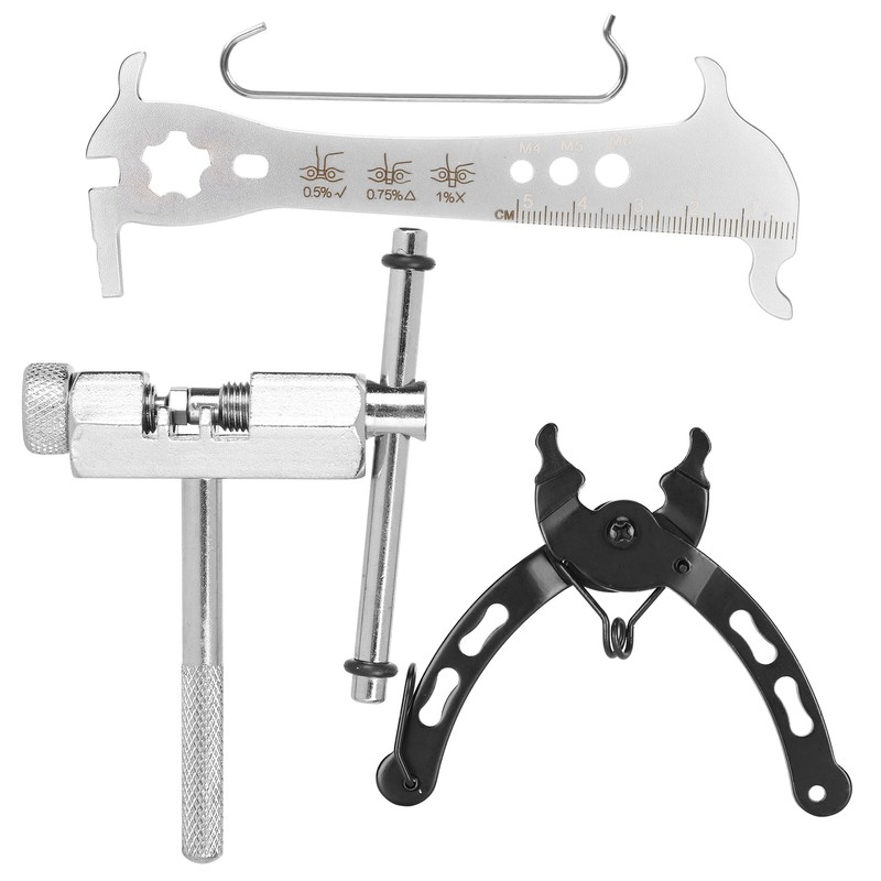 Bike Chain Plier Cutter Checker Repair Tool Kit Quick Detachable