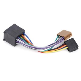 For E36 Car Radio Adapter Wiring Harness, ABS Car Radio Adapter Stereo Wiring Harness ISO Plug Suitable for E36 E46 E39