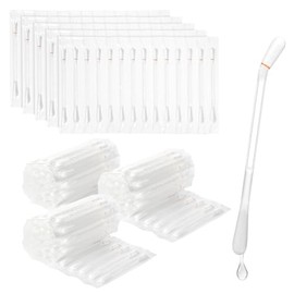 Hisopos de algodón para el cuidado posterior de piercings, solución salina desechable, limpiador Qtips envueltos individualmente, brotes a granel, tamaño de viaje, kit de primeros auxilios para orejas