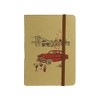Emartbuy Cities Series Diary Notebook Journal Ruled A5 Brown -