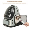 GixDix Cat Bubble Backpack Carrier, TSA Airline Approved Pet Travel