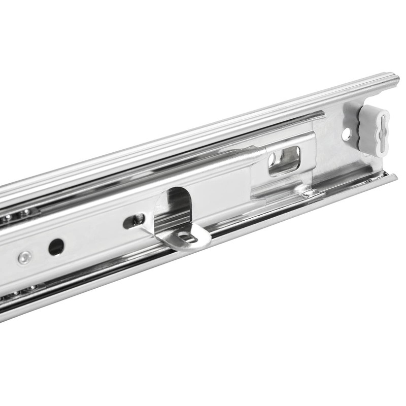 KV4-45-H45-L300-NF Full Extension Slides with Support Angle (Length 300 mm