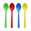 VEPATIM 50 Reusable Ice Cream Spoons Dishwasher Safe Extra Stable