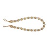 Alan Symonds Earle Beaded Rope Curtain Tie Back, Latte