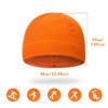 Beanie Hunting Hat Orange Hunter Hat Fits Under Motorcycle Helmets