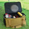 Cookware Bag Portable Oxford Picnic Cookware Storage Bag Waterproof Barbecue