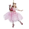 The Nutcracker Suite Clara in Pink Dress Holding Nutcracker Christmas