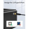 CableCreation USB C Printer Cable 10FT/2Pack, USB C to Printer