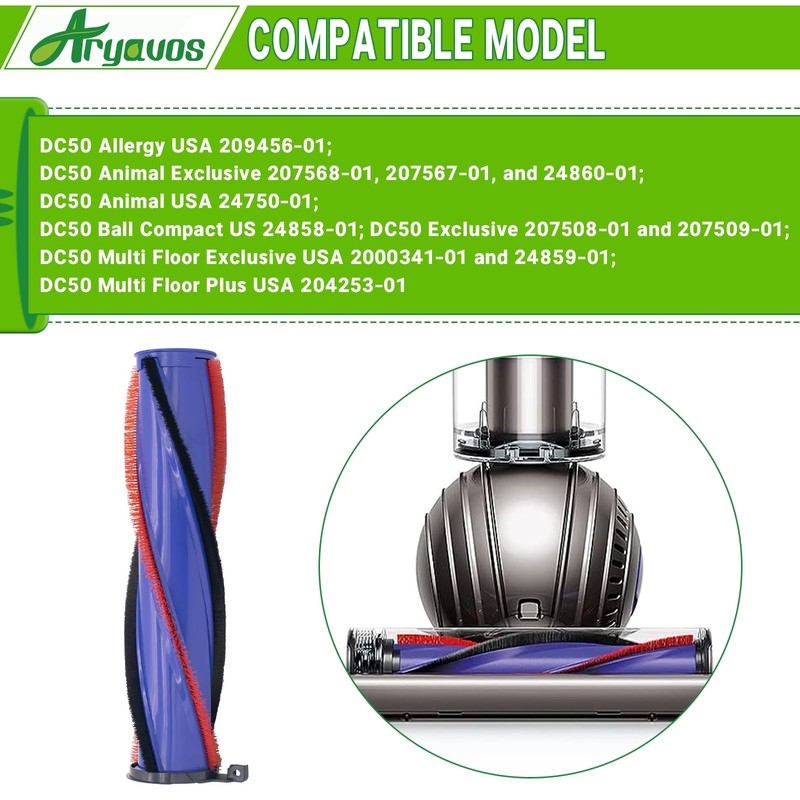 Aryavos Brush Roll for Dyson DC50 DC50 Animal and DC50